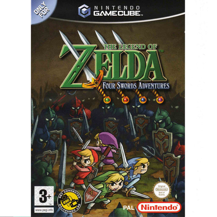 GameCube: The Legend of Zelda - Four Swords Adventures (Brukt)