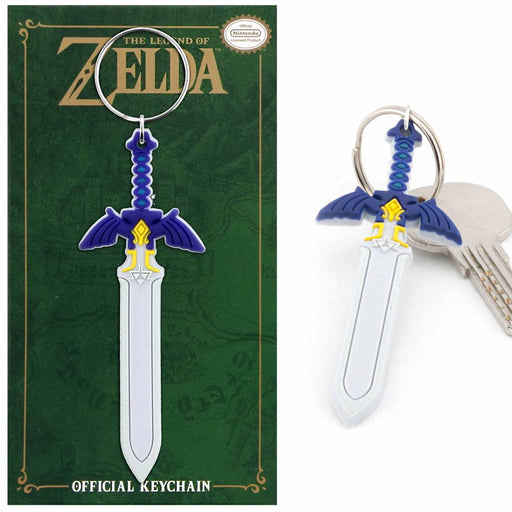 Nøkkelring i PVC: The Legend of Zelda - Master Sword nøkkelring - Gamingsjappa.no