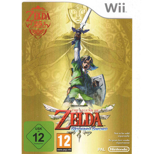 Wii: The Legend of Zelda - Skyward Sword (Brukt) Mangler manual [A-/X/A-]