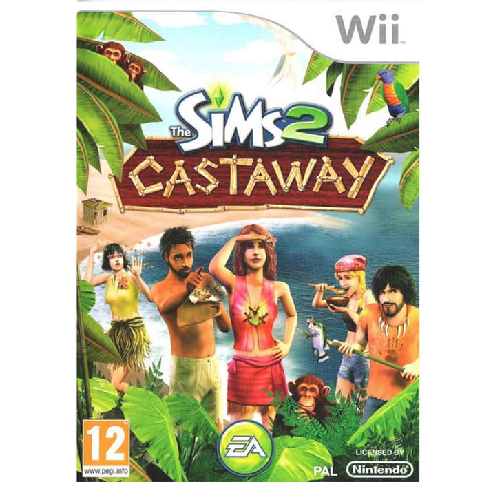 Wii: The Sims 2 Castaway (Brukt)