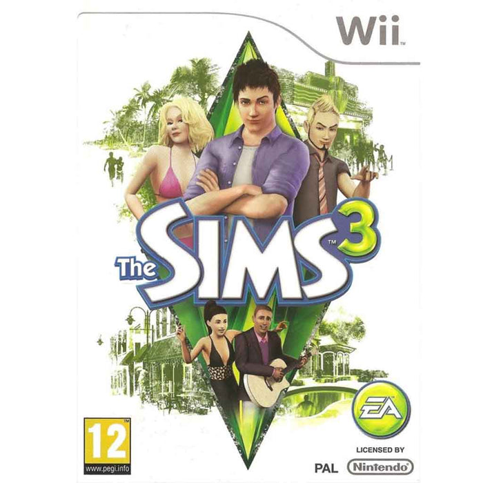 Wii: The Sims 3 (Brukt)