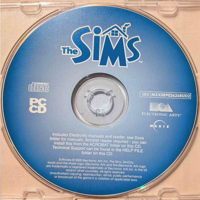 Erstatningsdisk: The Sims [PC] (Brukt)