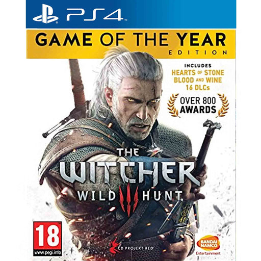 PS4: The Witcher III - Wild Hunt (Brukt) GOTY Edition [A D B+]