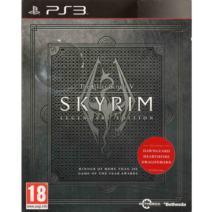 PS3: The Elder Scrolls V - Skyrim (Brukt) - Gamingsjappa.no