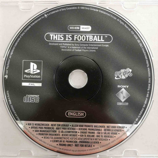 PS1: This is Football (Brukt) Promo [A]