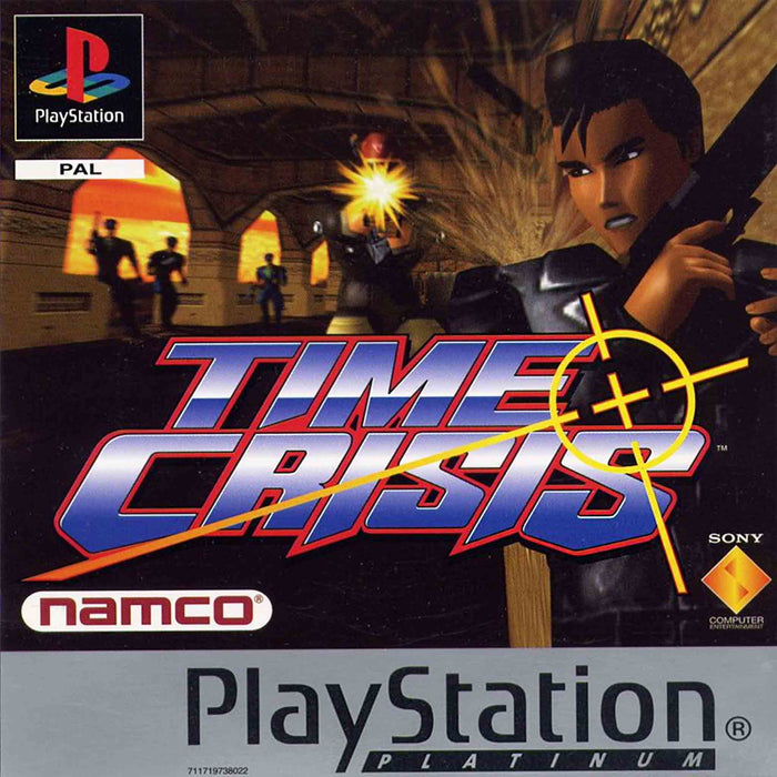 PS1: Time Crisis (Brukt) Platinum [A- A- B+]