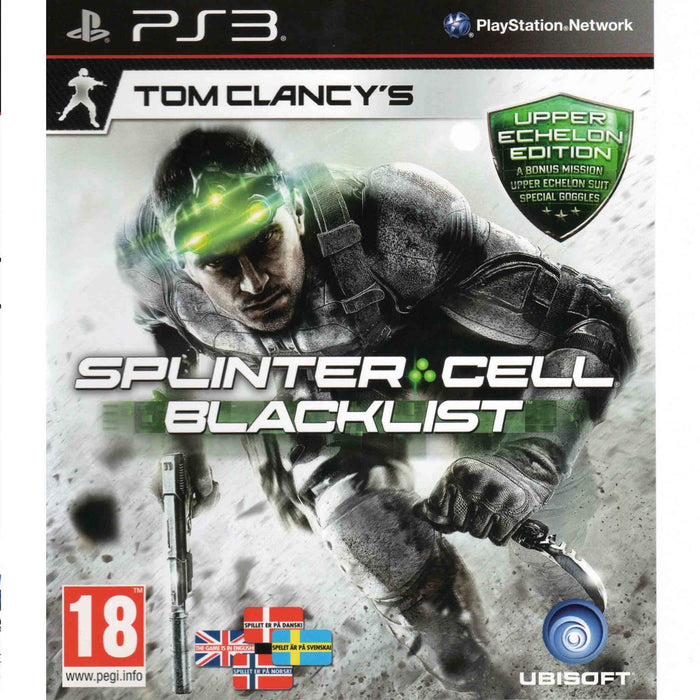 PS3: Tom Clancy's Splinter Cell - Blacklist (Brukt)