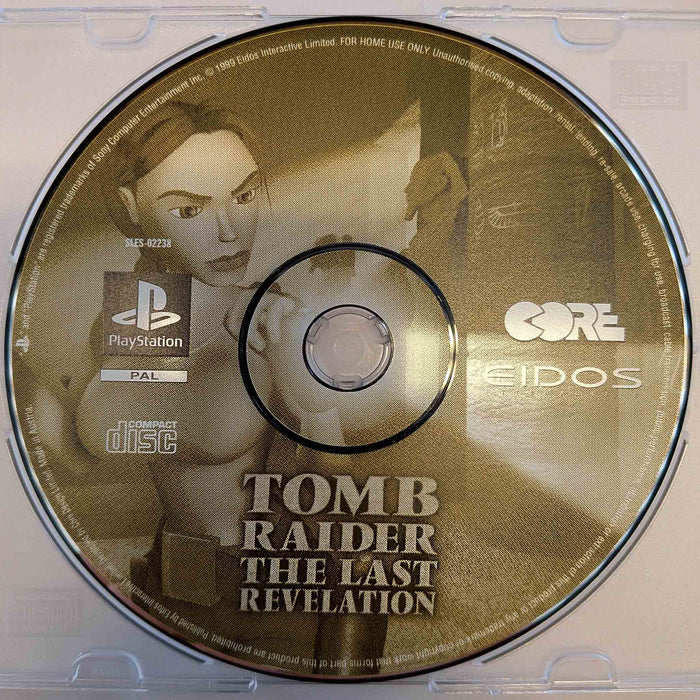 Erstatningsdisk: Tomb Raider - The Last Revelation [PS1] (Brukt)