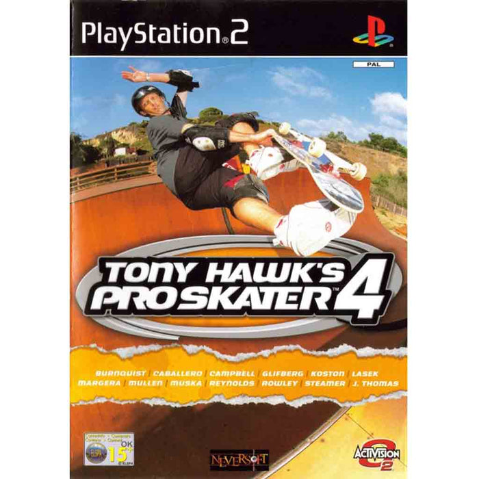 PS2: Tony Hawk's Pro Skater 4 (Brukt)