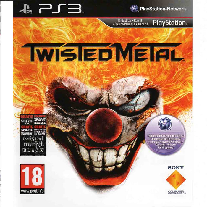 PS3: Twisted Metal (Brukt) - Gamingsjappa.no