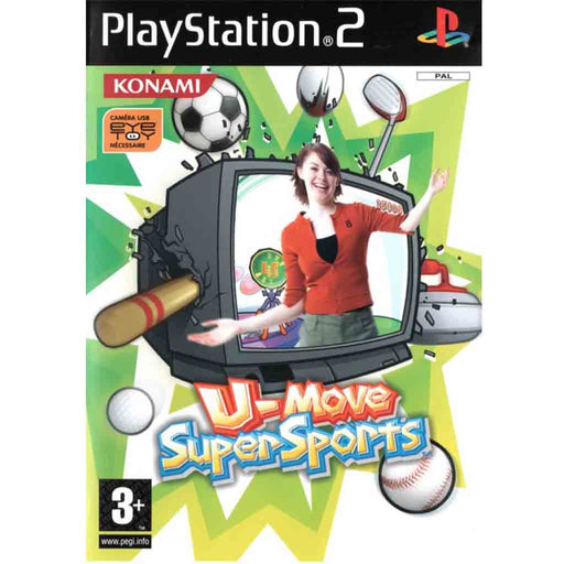 PS2: U-Move Super Sports (Brukt) - Gamingsjappa.no