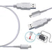 USB-ladekabel til Wii U GamePad kontroll (tredjepart)