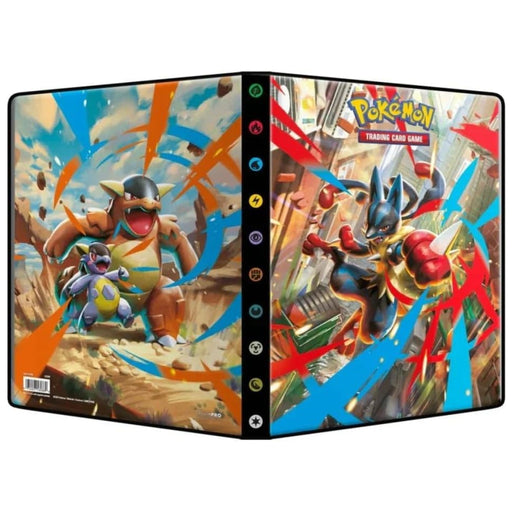 Samlealbum til Pokémon TCG-kort: Mega Evolution (ME01) - Stort 14 x 9 (126/252 kort) [Ultra Pro] - Gamingsjappa.no