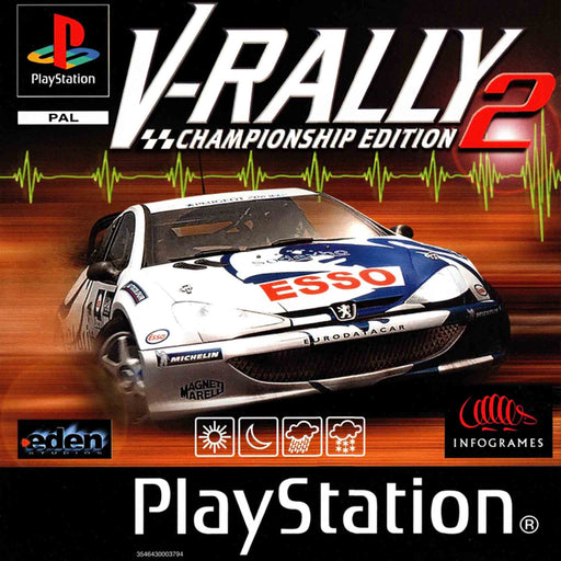 PS1: V-Rally 2 Championship Edition (Brukt)