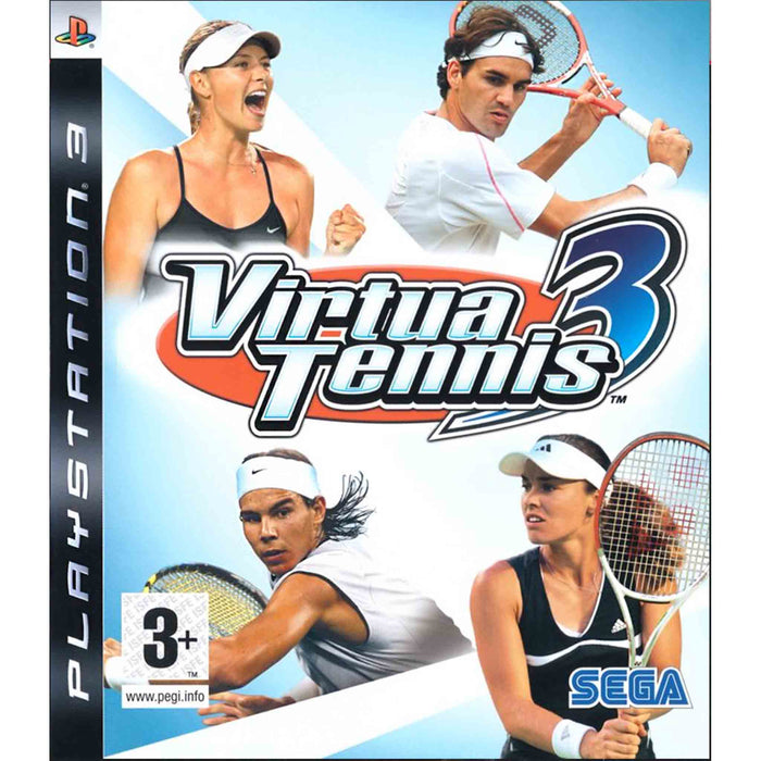 PS3: Virtua Tennis 3 (Brukt)