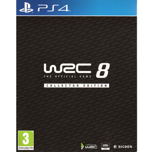 PS4: WRC 8 - FIA World Rally Championship (Brukt) Collector Edition [A]