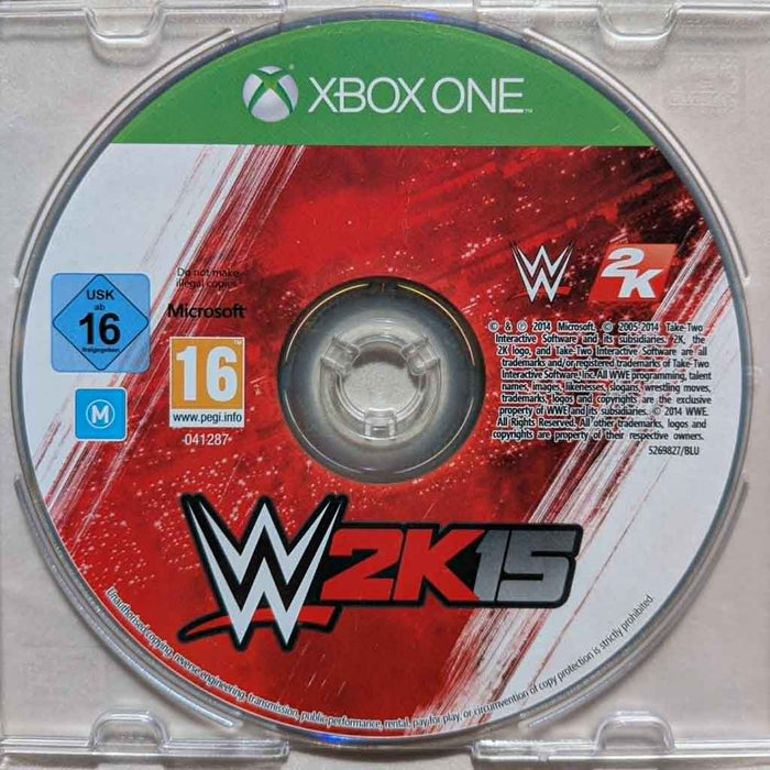 Erstatningsdisk: WWE 2K15 [XB1] (Brukt)
