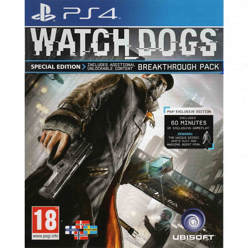 PS4: Watch_Dogs (Brukt) - Gamingsjappa.no