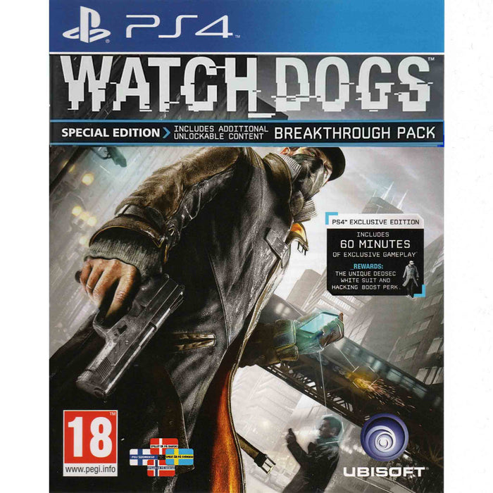 PS4: Watch_Dogs (Brukt) - Gamingsjappa.no