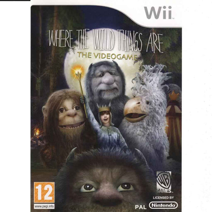 Wii: Where the Wild Things Are - The Videogame (Brukt)