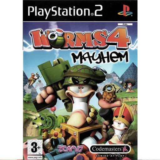 PS2: Worms 4 - Mayhem (Brukt) - Gamingsjappa.no