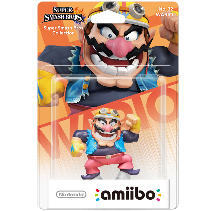 amiibo: Super Smash Bros. Collection No. 32 - Wario - Gamingsjappa.no