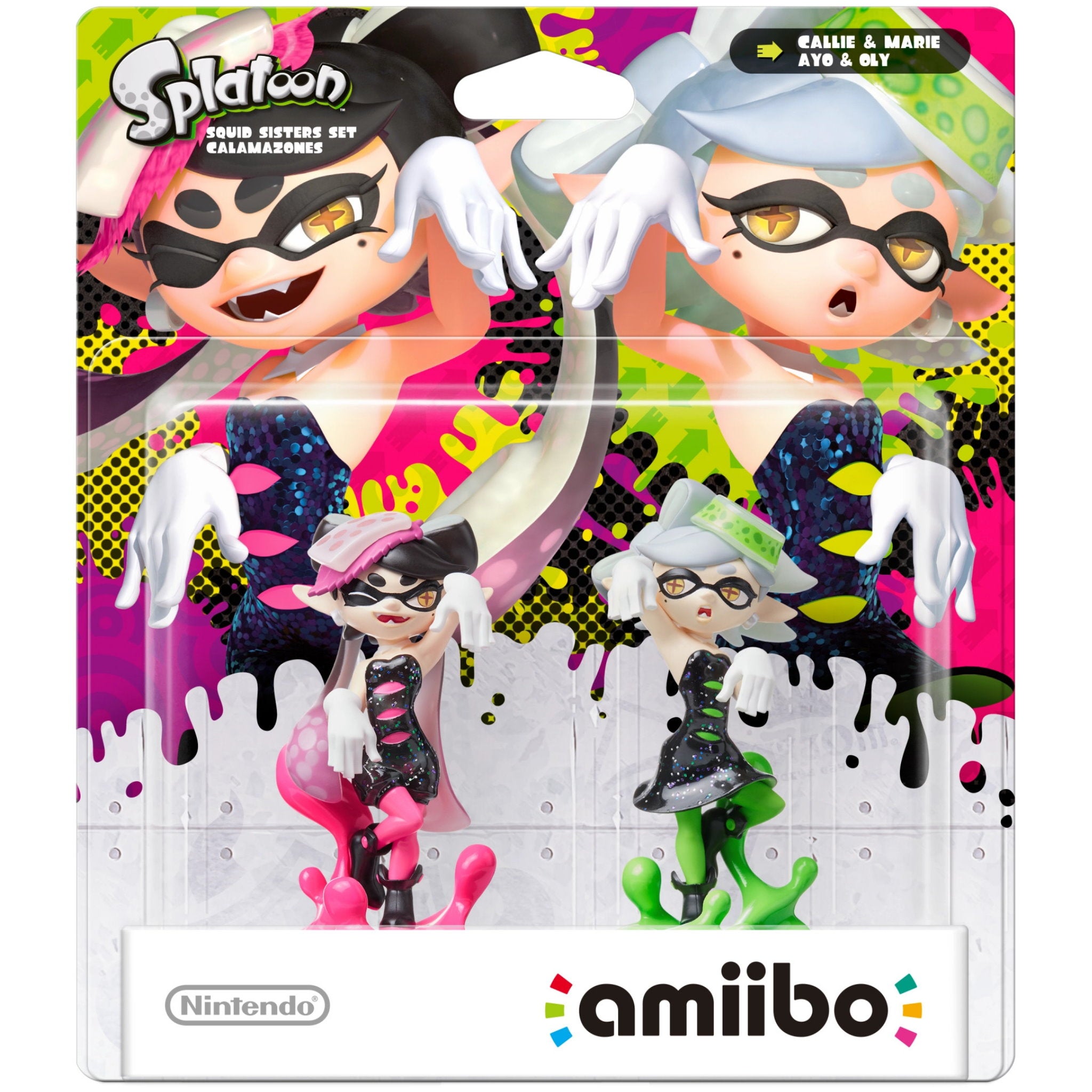 Amiibo Splatoon Callie / Marie 2 Pack shops Figures