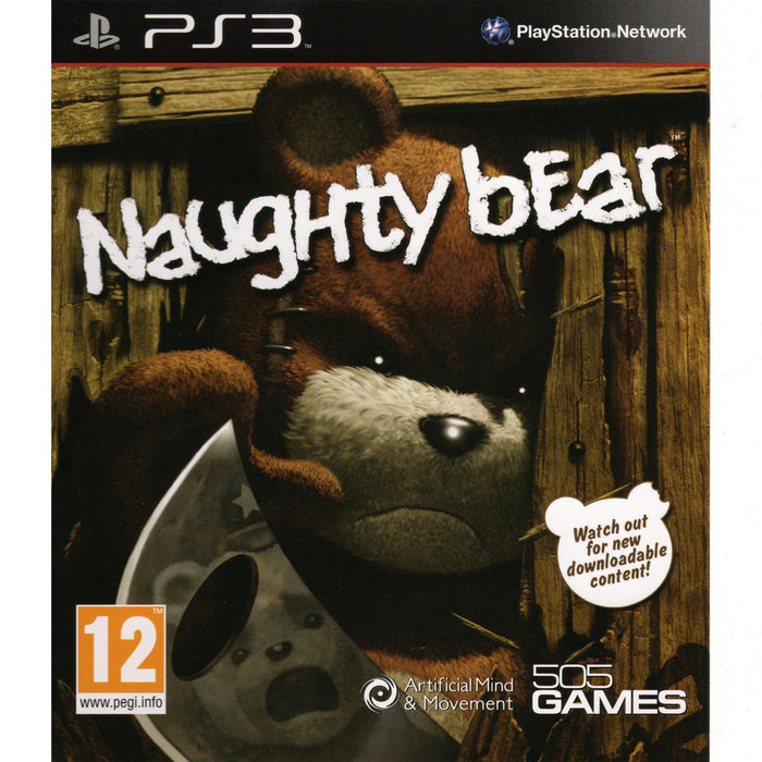 PS3: naughty bear (Brukt)