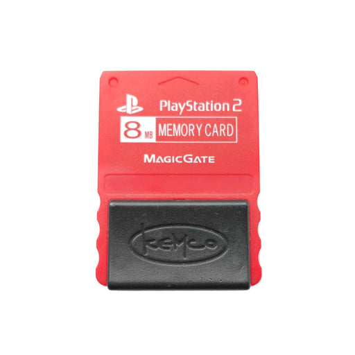 Lisensierte minnekort til PlayStation 2 (Brukt) 8MB Kemko Rød [A]