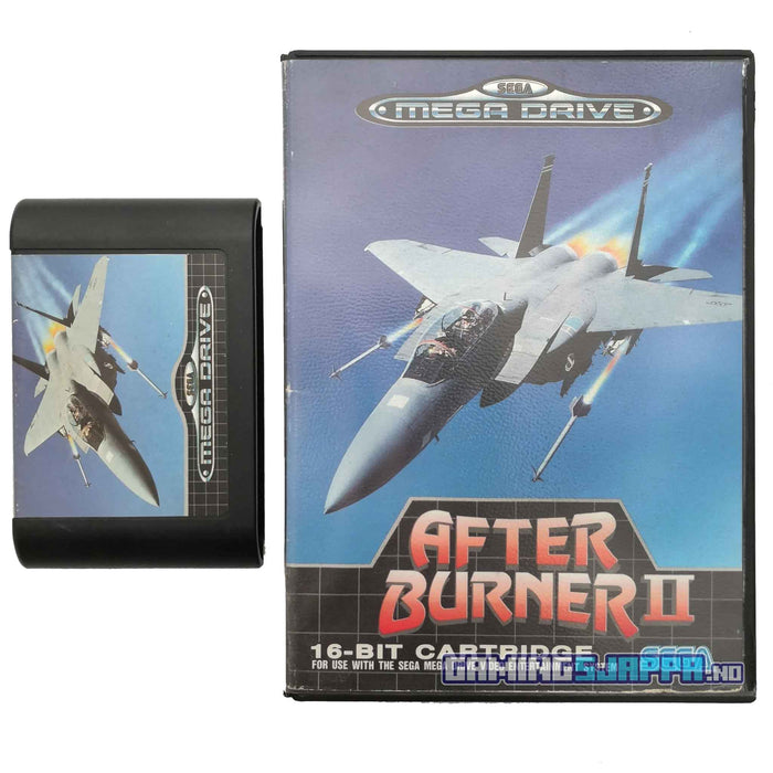Sega Mega Drive: After Burner II (Brukt) Manual mangler [A/B+]