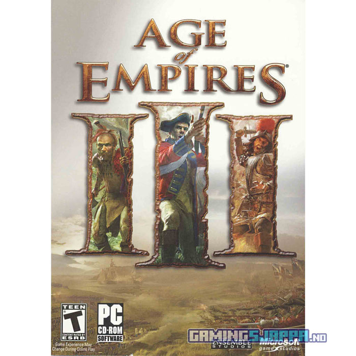 PC CD-ROM: Age of Empires III (Brukt) Gamingsjappa.no