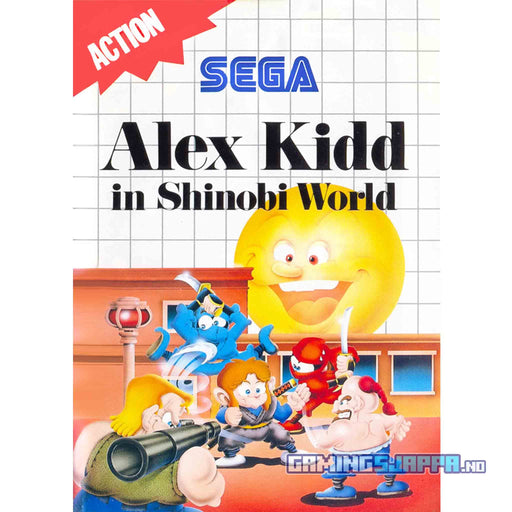 Sega Master System: Alex Kidd in Shinobi World (Brukt) Gamingsjappa.no