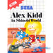 Sega Master System: Alex Kidd in Shinobi World (Brukt)