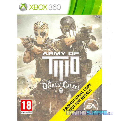 Xbox 360: Army of Two - The Devil's Cartel [Promo] (Brukt) Gamingsjappa.no