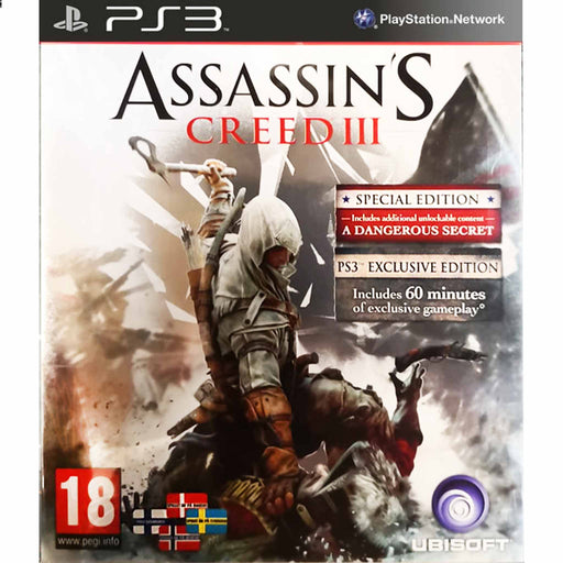 PS3: Assassin's Creed III (Brukt) Special Edition [A]