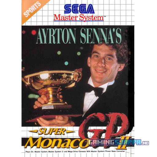 Sega Master System: Ayrton Senna's Super Monaco GP II (Brukt)