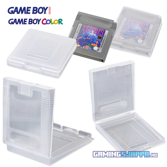 Oppbevaringsesker til Game Boy- og Game Boy Color-spillkassetter | GB støvcover (tredjepart) - Gamingsjappa.no