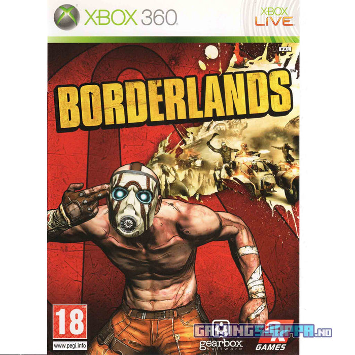 Xbox 360: Borderlands (Brukt)