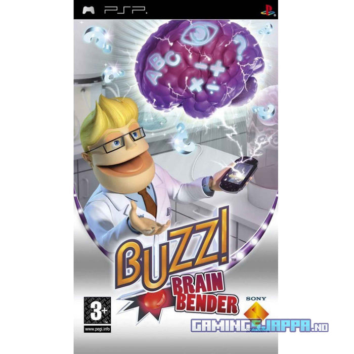 PlayStation Portable: Buzz! Brain Bender (Brukt) Gamingsjappa.no