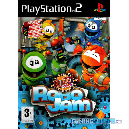PS2: Buzz - Junior: Robo Jam (Brukt) - Gamingsjappa.no