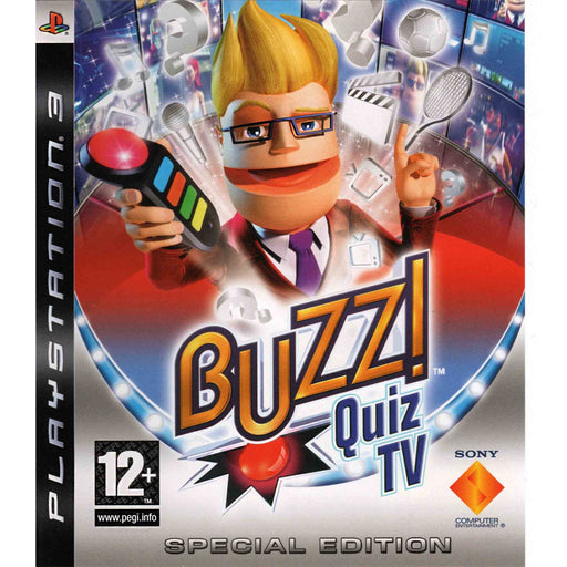 PS3: Buzz! Quiz TV (Brukt) Special Edition [A]