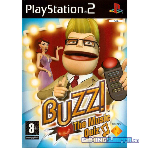 PS2: Buzz! The Music Quiz (Brukt)