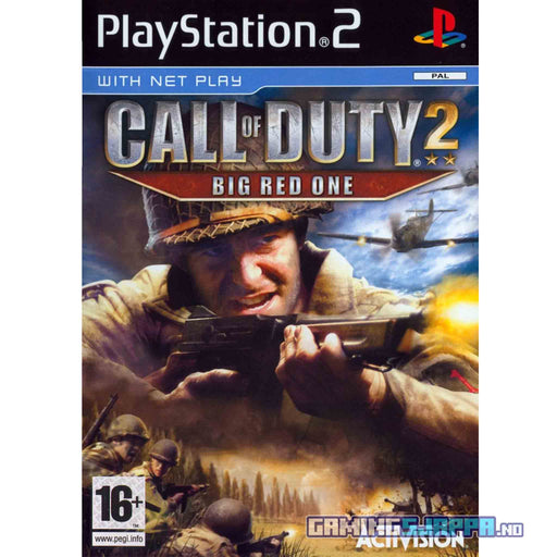 PS2: Call of Duty 2 - Big Red One (Brukt) - Gamingsjappa.no
