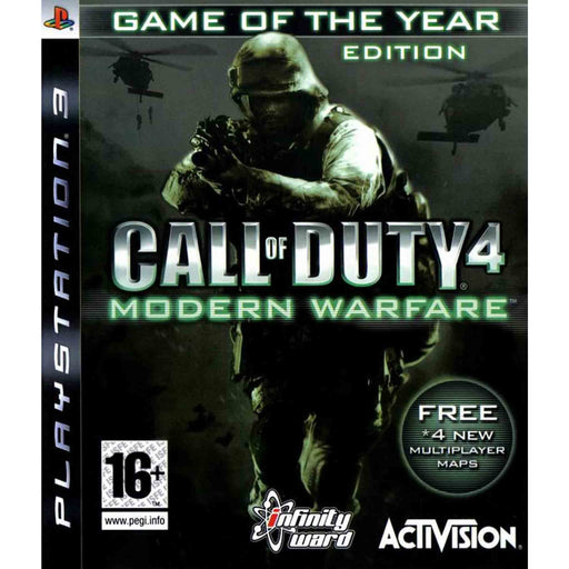 PS3: Call of Duty 4 - Modern Warfare (Brukt) GOTY Komplett [A- A A-]