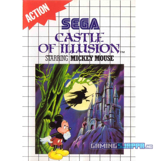 Sega Master System: Castle of Illusion starring Mickey Mouse (Brukt) Gamingsjappa.no