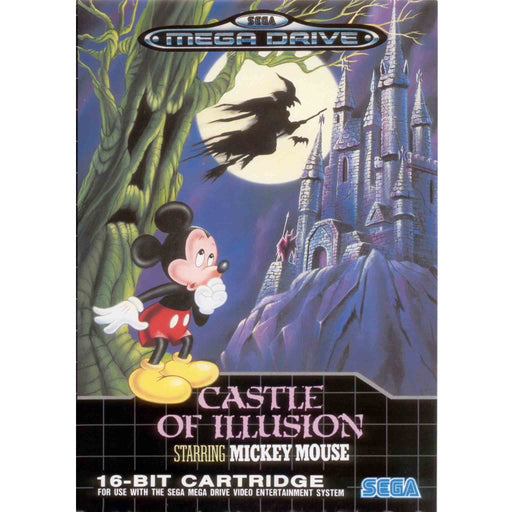 Sega Mega Drive: Castle of Illusion starring Mickey Mouse (Brukt)