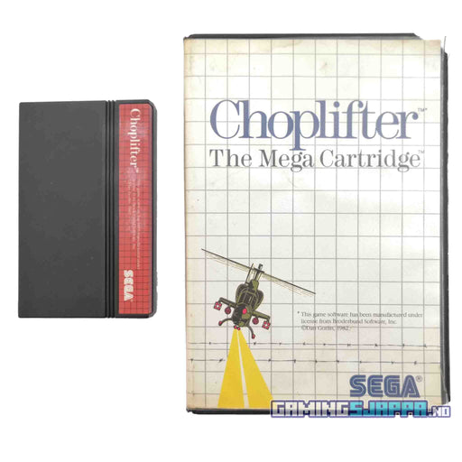Sega Master System: Choplifter (Brukt) Gamingsjappa.no