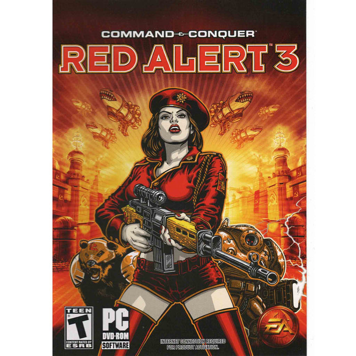 PC DVD-ROM: Command & Conquer - Red Alert 3 (Brukt) Amerikansk [A-/A/A-]