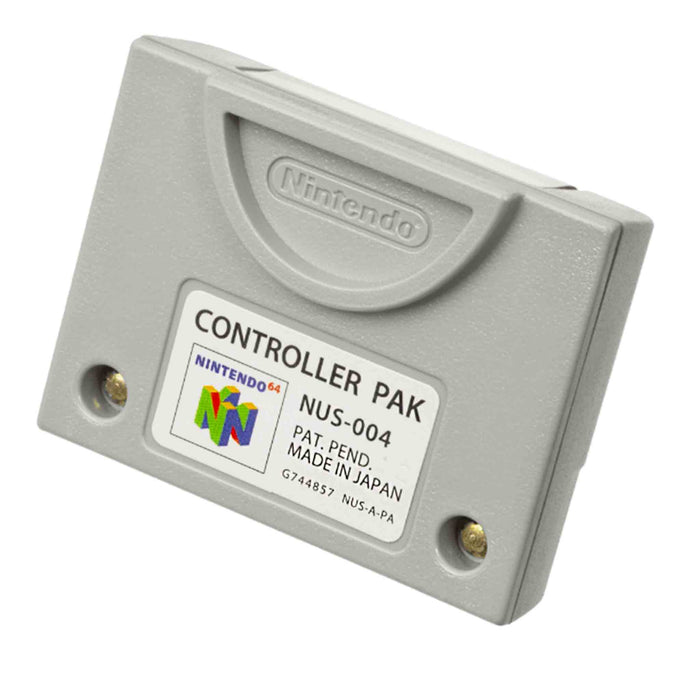 Originalt N64 Controller Pak-minnekort til Nintendo 64 (Brukt) Løs [A]