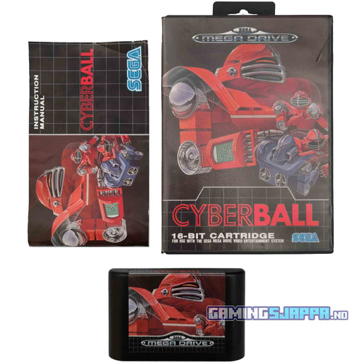Sega Mega Drive: Cyberball (Brukt) Komplett [A/A-/A-]